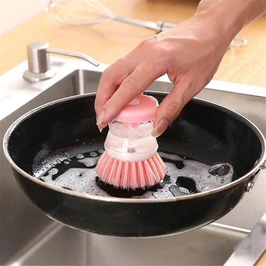 Soap Stream ™: Liquid Soap Dispenser Brush