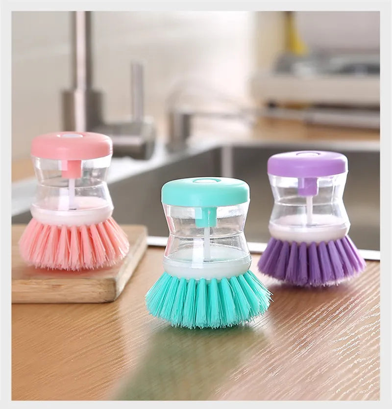 Soap Stream ™: Liquid Soap Dispenser Brush