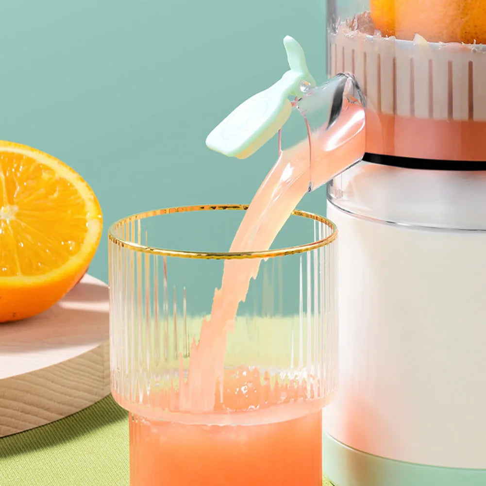 ZestySun Juicer: A blend of zestiness and sunny vibes, perfect for summer sips.